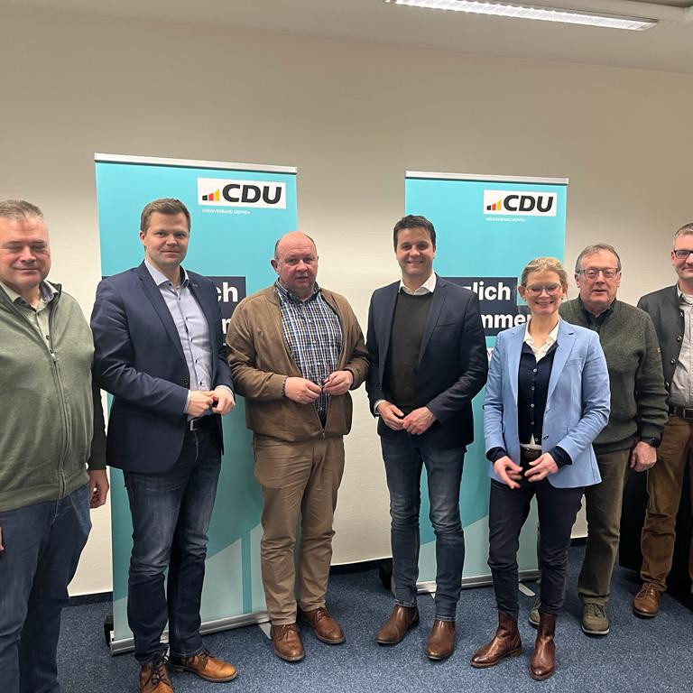Die CDU-Landtagsabgeordneten aus dem Emsland im Gespräch mit der Jägerschaft